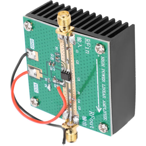Amplificateur de Puissance RF 400‑2700MHz 2.4GHz 1W avec Dissipateur Thermique