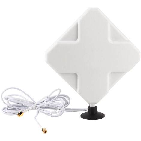 Amplificateur de Signal Antenne 35dBi avec Interface SMA - Booster Antenne Large Bande Haute Puissance