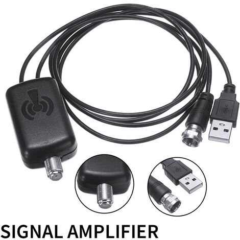 Amplificateur de Signal d&39antenne de télévision 25db, Portable, à faible bruit, Installation facile