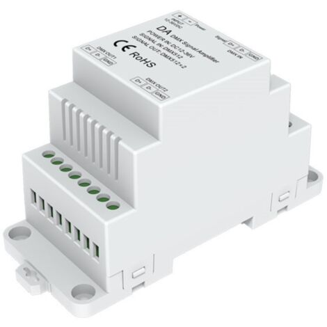 Amplificateur de signal DMX - 12-36V DC - 2 canaux