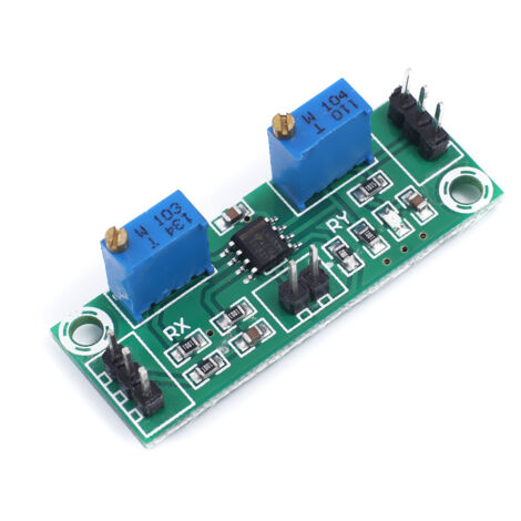 Amplificateur de signal faible LM358, amplificateur de tension, module d'amplificateur opérationnel à deux étages, alimentation unique, unité d'acquisition de signal