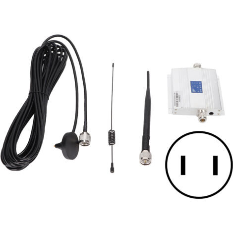 Amplificateur de Signal GSM980C pour Téléphone Portable avec Antenne Ventouse 10m et Alimentation 110-240V