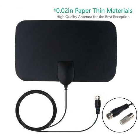 Amplificateur de Signal HDTV d&39intérieur 5000 P, portée de 1080 Miles, antenne numérique HD 4K, cable de 13 pieds, diffusion sur canal Local DVB-T2,Belgique,01
