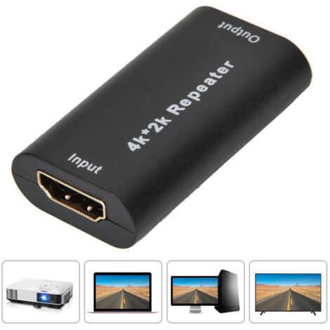 Amplificateur de Signal TV 4K 40M Répéteur Antenne TNT HD Femelle-Femelle
