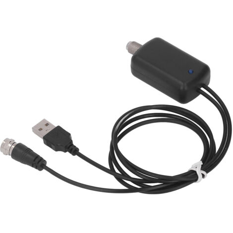 Amplificateur de Signal TV HD 25DBI, Antenne Amplificatrice Automatique pour Meilleure Réception Numérique