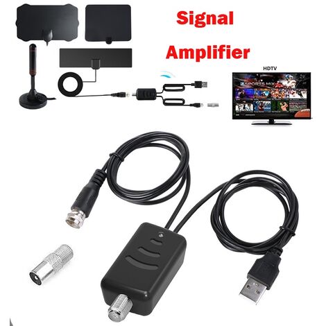 Amplificateur de Signal TV numérique HD, installation facile et pratique, pour cable TV, antenne renard, canal HD 25db,Australie