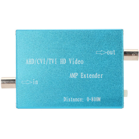 Amplificateur de Signal Vidéo Haute Définition AHD CVI TVI, Booster de Signal Vidéo Plug and Play