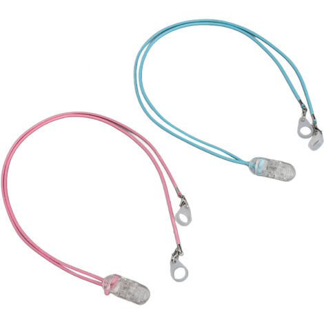 Amplificateur de Son Portable avec Cordon - Rose et Bleu pour Activités Extérieures