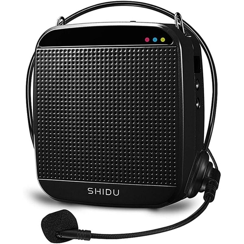 Amplificateur de Voix, Parleur de sonorisation 15W, Support de Carte usb/tf