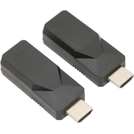 Amplificateur HDMI 1080P 50m, Répéteur de Signal Haute Définition sans Perte, Émetteur-Récepteur avec Câble Ethernet Intégré