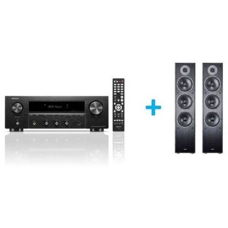 Amplificateur Hi-Fi Denon DRA-900H Noir + une paire d'enceintes colonne Magnat Monitor S70 Noir