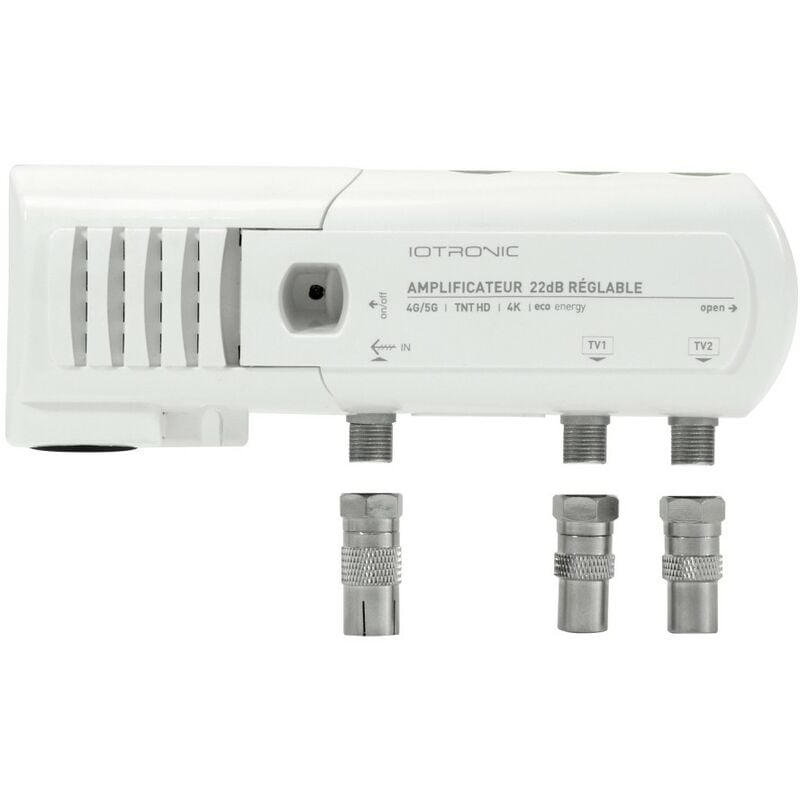 Centrale Brico - Amplificateur intérieur terrestre, 2 sorties iotronic