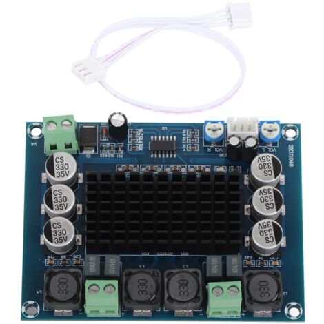 Amplificateur Numérique 2 Canaux Module TPA3116D2 120W Alimentation 12‑26V pour Audio