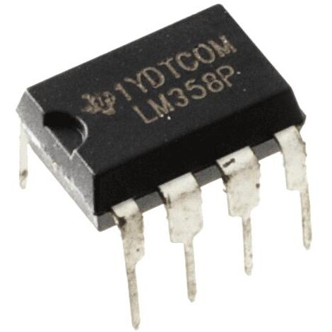 Amplificateur opérationnel à circuit intégré 8 broches Lm358p Lm358