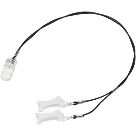 Amplificateur Sonore Binaural Noir pour Enfants et Seniors, Support Auditif Discret avec Clip Sécurisé Anti-Perte