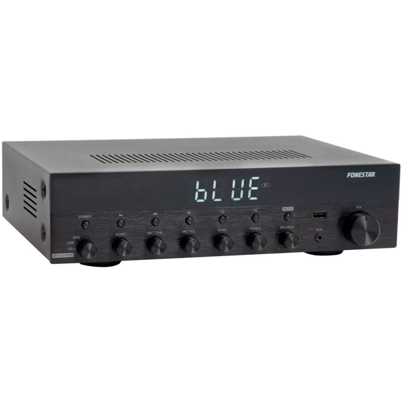Fonestar - Amplificateur stéréo Bluetooth, USB/MP3, Radio fm, Hifi 30+30w rms power As-3030