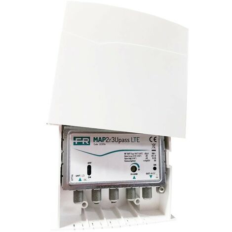 Amplificateur sur poteau Fracarro MAP2R3UPASS LTE 3B + UHF 223724