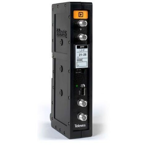Amplificateur TNT TNT T.12 UHF monocanal/multicanal Televes 5086 Canal 23