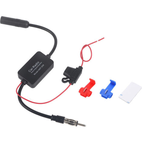 Amplificateur universel de réception de Signal d'antenne aérienne de Radio FM de voiture 12V