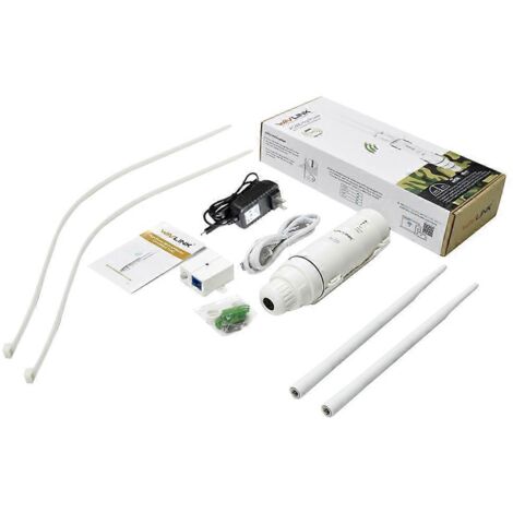 Amplificateur Wi-Fi extérieur AC600 double bande 2,4 GHz et 5 GHz, répéteur sans fil haute puissance, routeur WiFi extérieur longue portée