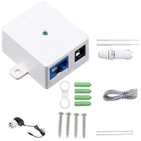 Amplificateur WiFi extérieur AC600 5G 2.4G, répéteur sans fil haute puissance routeur extérieur UK.