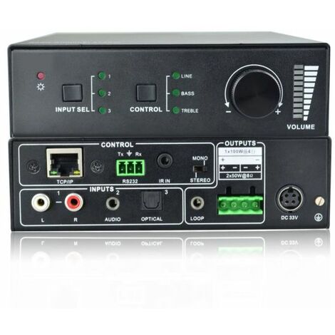 Amplificatore audio 2x50W