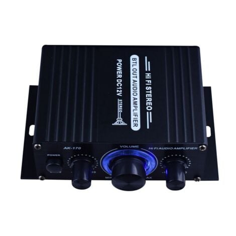 Amplificatore di Potenza Radio FM Mini 400W Hifi Audio Ak170