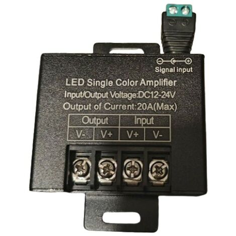 RGB//RGBW 4x8A 12V 24V amplificatori di segnale LED ripetitori