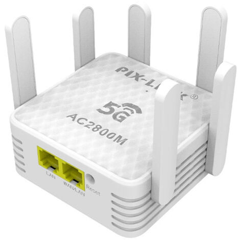 Amplificatore di segnale wireless a 6 antenne, amplificatore Wi-Fi da 300 Mbps, estensore di rete Wi-Fi wireless