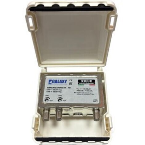 AMPLIFICATORE DT 5G 2 ING UHF 30DB REGOLABILE
