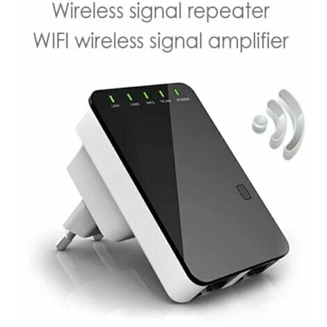 Amplificatore ripetitore Segnale WIFI Wireless N Mini Router Extender 2 LAN 300 Mbp M-699