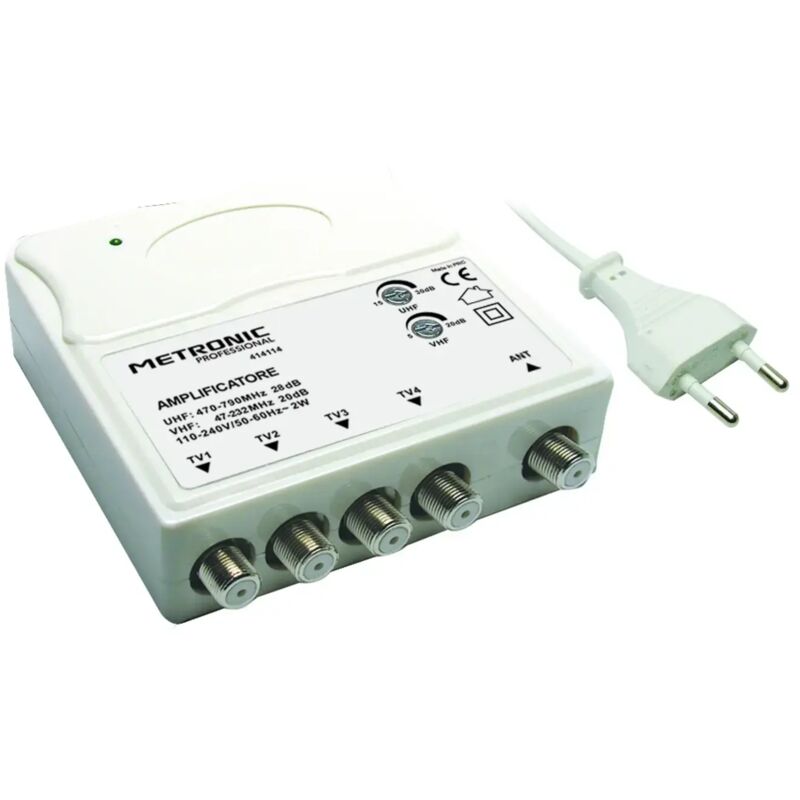 Misuratore Di Segnale Tv Terrestre METRONIC Misuratore Segnale Digitale Terrestre | Leroy Merlin - Foto 8