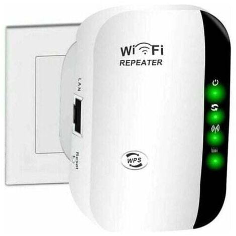 Amplificatore WiFi domestico 2.4G, ripetitore e extender WiFi da 300 Mbps.