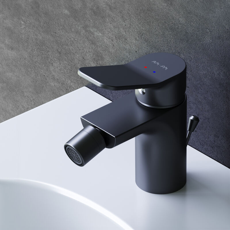 Am.pm - Robinet Monocommande de bidet, Noir