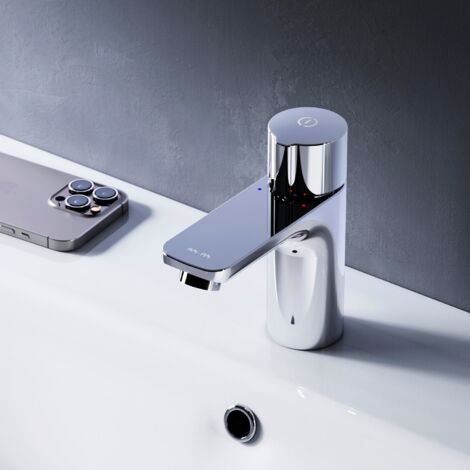 AM.PM Wasserhahn Bad Chrom Waschtischarmatur Bad Armatur Mischbatterie Waschbeckenarmatur Einhebelmischer Badezimmer