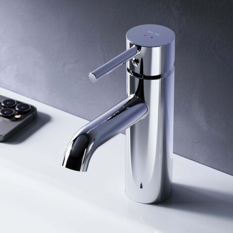 AM.PM Wasserhahn Bad Chrom Waschtischarmatur Bad Armatur Mischbatterie Waschbeckenarmatur Einhebelmischer Badezimmer