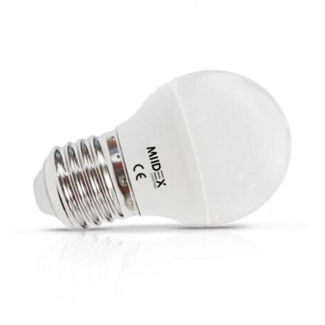 Ampolla LED Opaca G45 - E27 4000K Bianco neutro - 5W