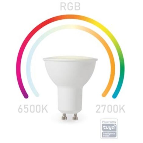 Ampolla Rgb Wifi Smart - Bianco Freddo & Bianco Caldo - Gu10