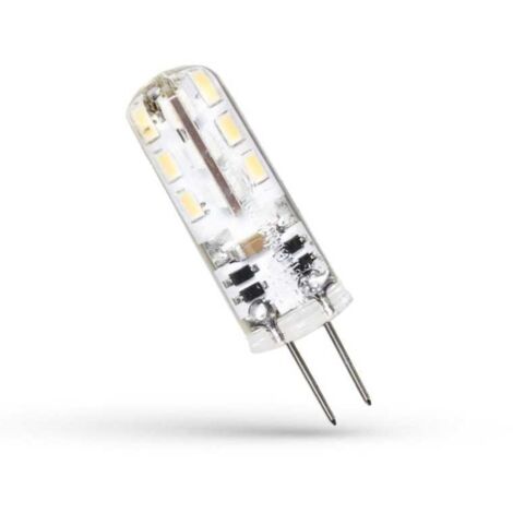 Ampopule LED G4 1,5W Silicone 95 lumens blanc chaud 3000K