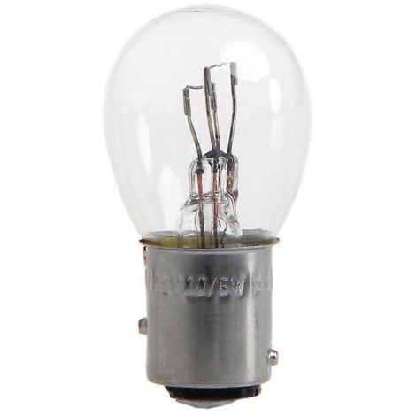 Ampoule 1157 10W 12V CC pour voiture (feu stop, clignotant, feu de recul, feu arrière).