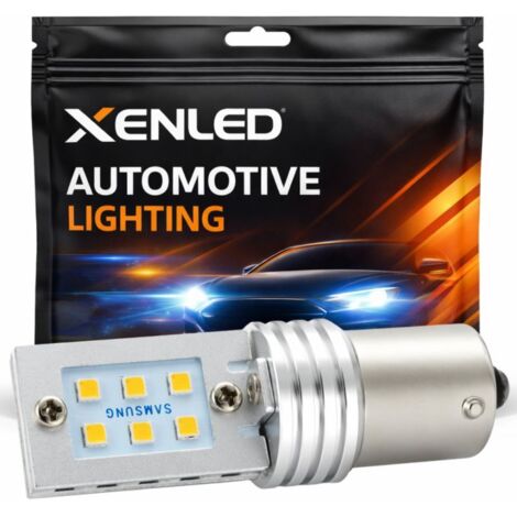 Ampoule 12 LED SS HP - P21W - Blanc - BA15S - 5500K - 12V - Fiable - LED BLANCHE
