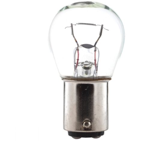 Ampoule 12V 15W BA15D transparente Voiture Remorque Tracteur Engin agricole Universel Eclairage Lumière