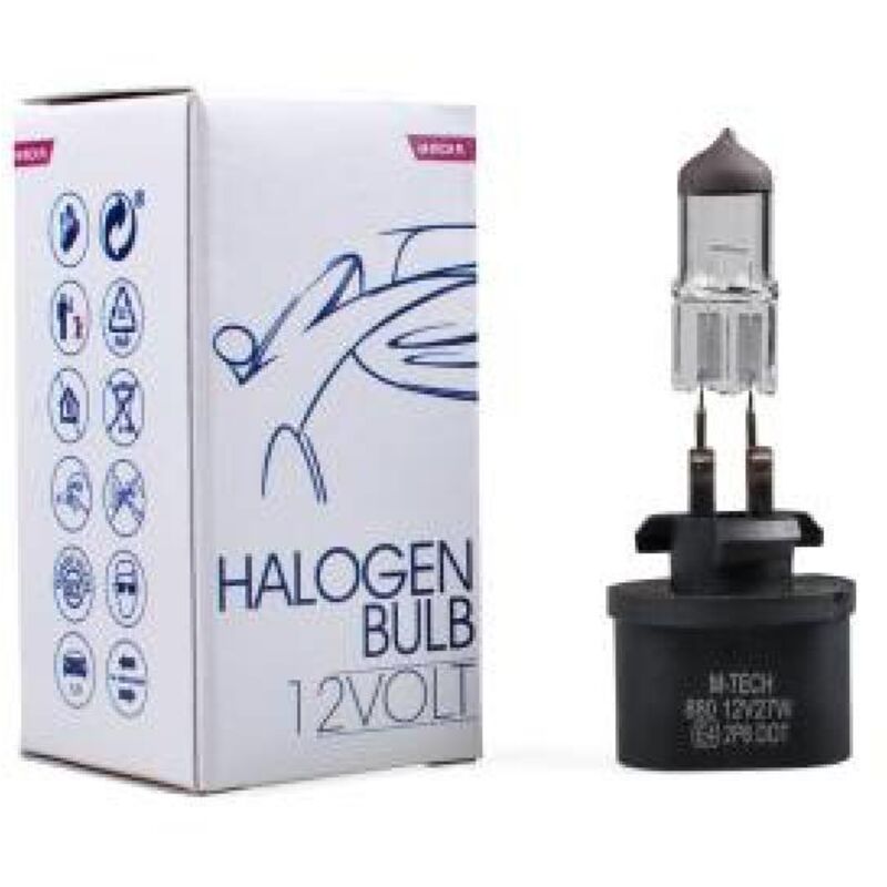 Ampoule 12v 27w Pg13 1-880 H27w x10