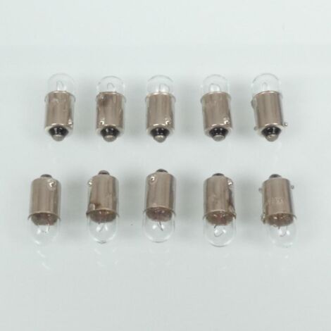 Ampoule 12V 4W culot type BA9s blanche Vicma pour auto moto