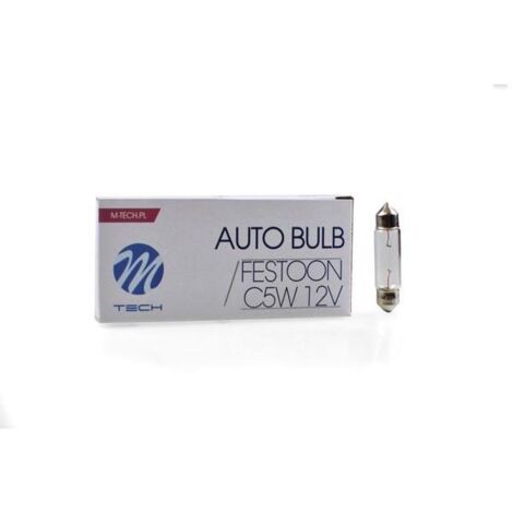 Ampoule 12v 5w C5w T11x41 Sv8.5 x10
