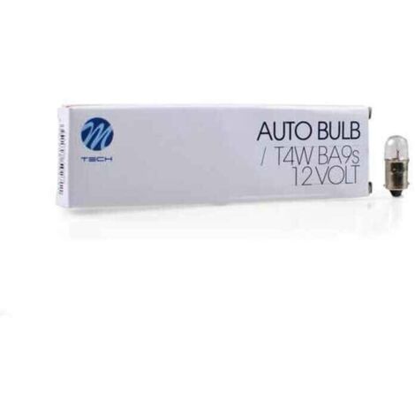 Ampoule 12v T4w Ba9s -BOiTE De 10-