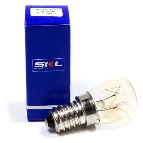 AMPOULE 15W E14 230V FOUR 300° SKL POUR REFRIGERATEUR - LMP100UN