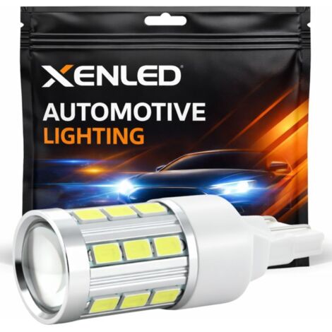 Ampoule 21 LED SG - W21/5W - Blanc - 7443 - W3x16q - Xenled 12V double intensité