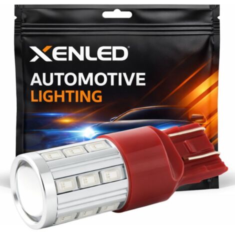 Ampoule 21 LED SG - WR21/5W - Rouge - Veilleuse / Stop - 12V Double intensité
