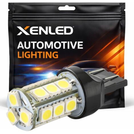 Ampoule 24 LED SMD - W21/5W - Blanc 12V - Lampe de voiture